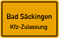 Zulassungstelle Bad Säckingen